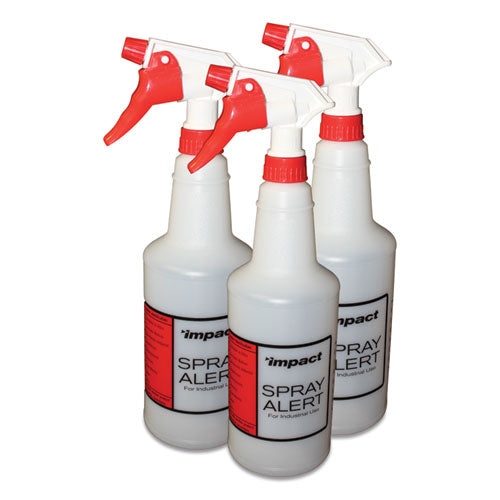 Impact Spray Alert System, 32 Oz, Natural With White-white Sprayer, 24-carton