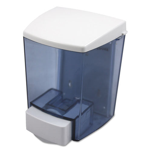 Clearvu Encore Liquid Soap Dispenser, 30 Oz, 4.5 X 4 X 6.25, Black-white