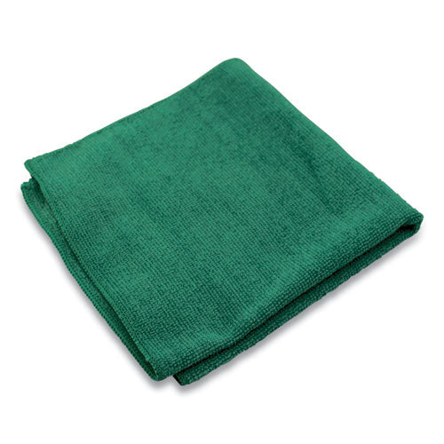 Impact Lightweight Microfiber Cloths, 16 X 16, Green, 240-carton