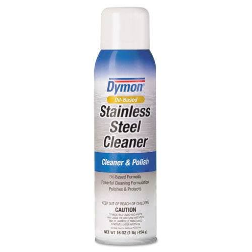 DYMON Stainless Steel Cleaner, 16 Oz Aerosol Spray, 12-carton
