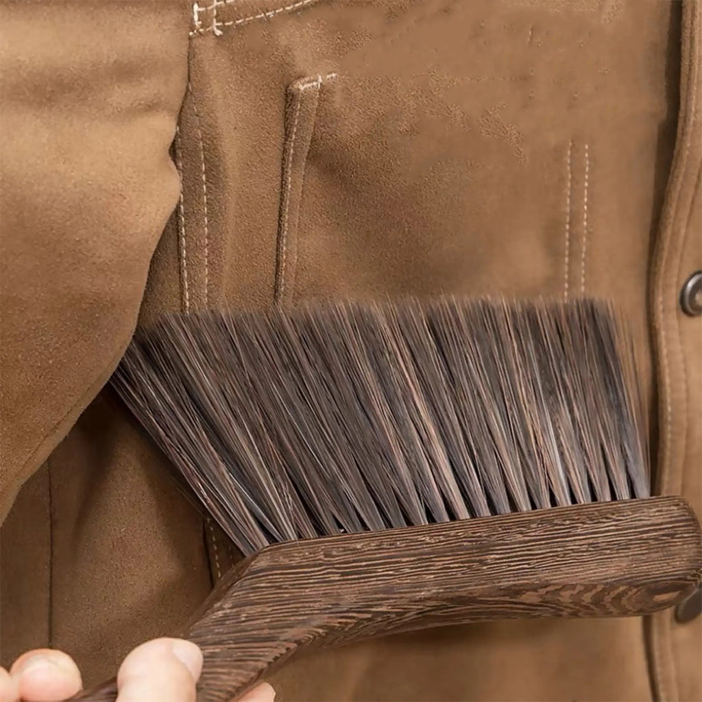 1pc Hand Sweep Broom Cleaning Brush- Soft Bristle Dusting Brush, Cleaning Car/Bed/Soil/Manuscript/Garden/Furniture/Clothes, Wooden Handle, Broom for Home Cleaning, Broom with Brush, Broom for Floor Cleaning, Broom And Dustpan Set, Garden Maintenance,