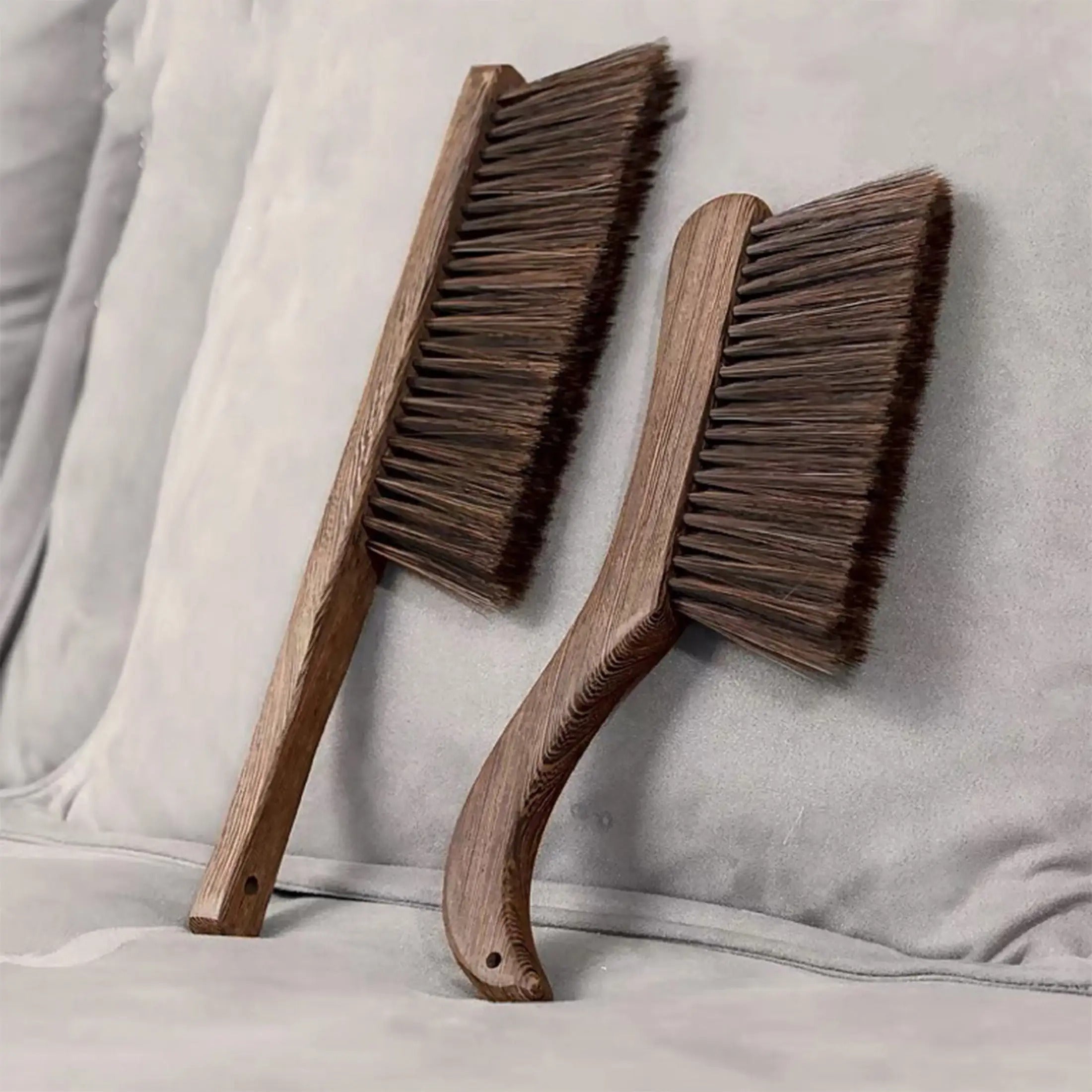 1pc Hand Sweep Broom Cleaning Brush- Soft Bristle Dusting Brush, Cleaning Car/Bed/Soil/Manuscript/Garden/Furniture/Clothes, Wooden Handle, Broom for Home Cleaning, Broom with Brush, Broom for Floor Cleaning, Broom And Dustpan Set, Garden Maintenance,