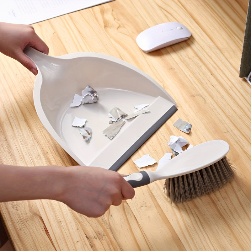 Dust Removal Set 2-in-1, Small Broom and Dustpan for Home Use, Suitable for Kitchen, Living Room, Bedroom