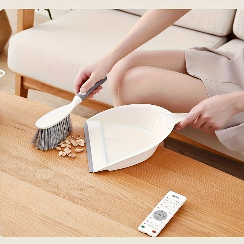 Dust Removal Set 2-in-1, Small Broom and Dustpan for Home Use, Suitable for Kitchen, Living Room, Bedroom